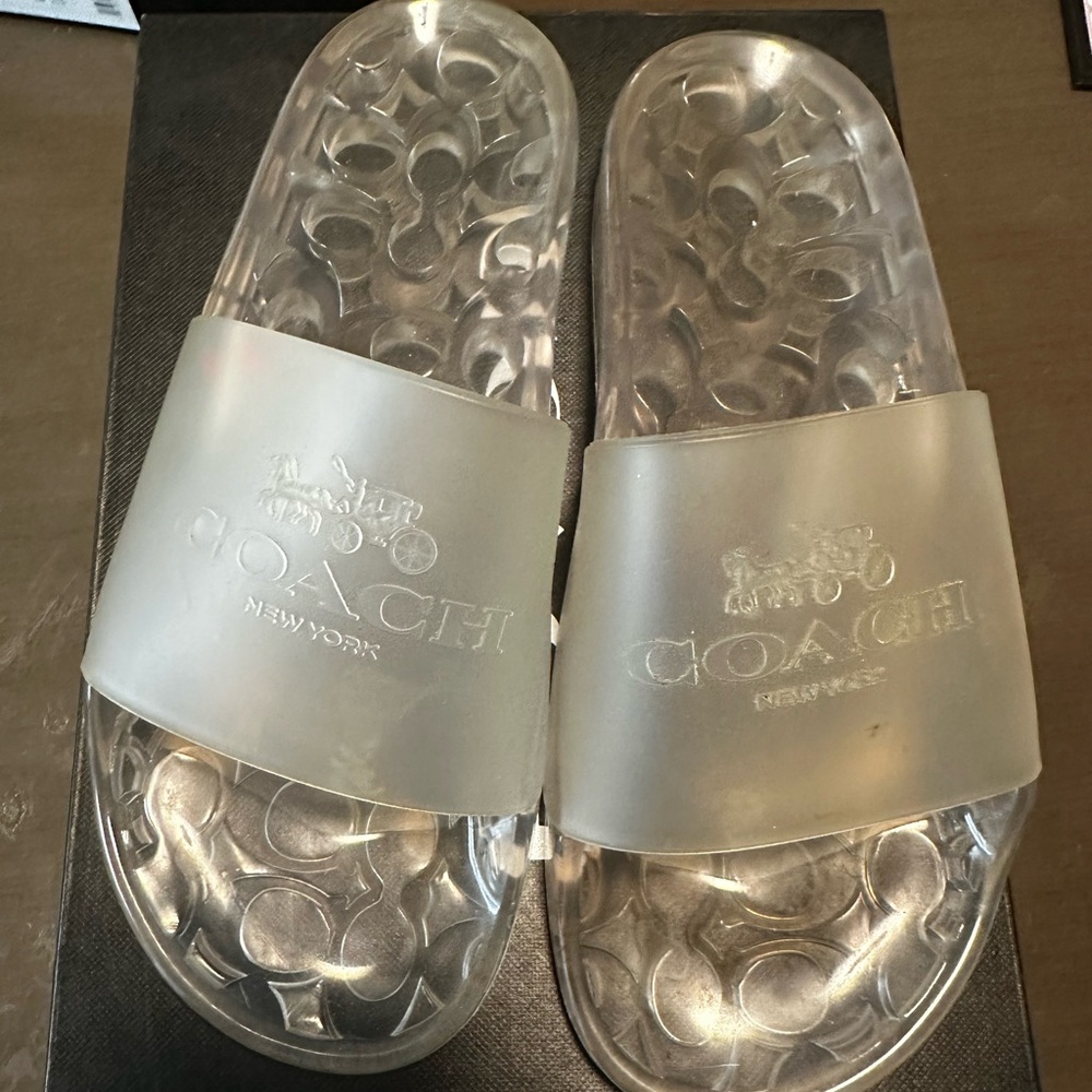 Coach Ulyssa rubber slide